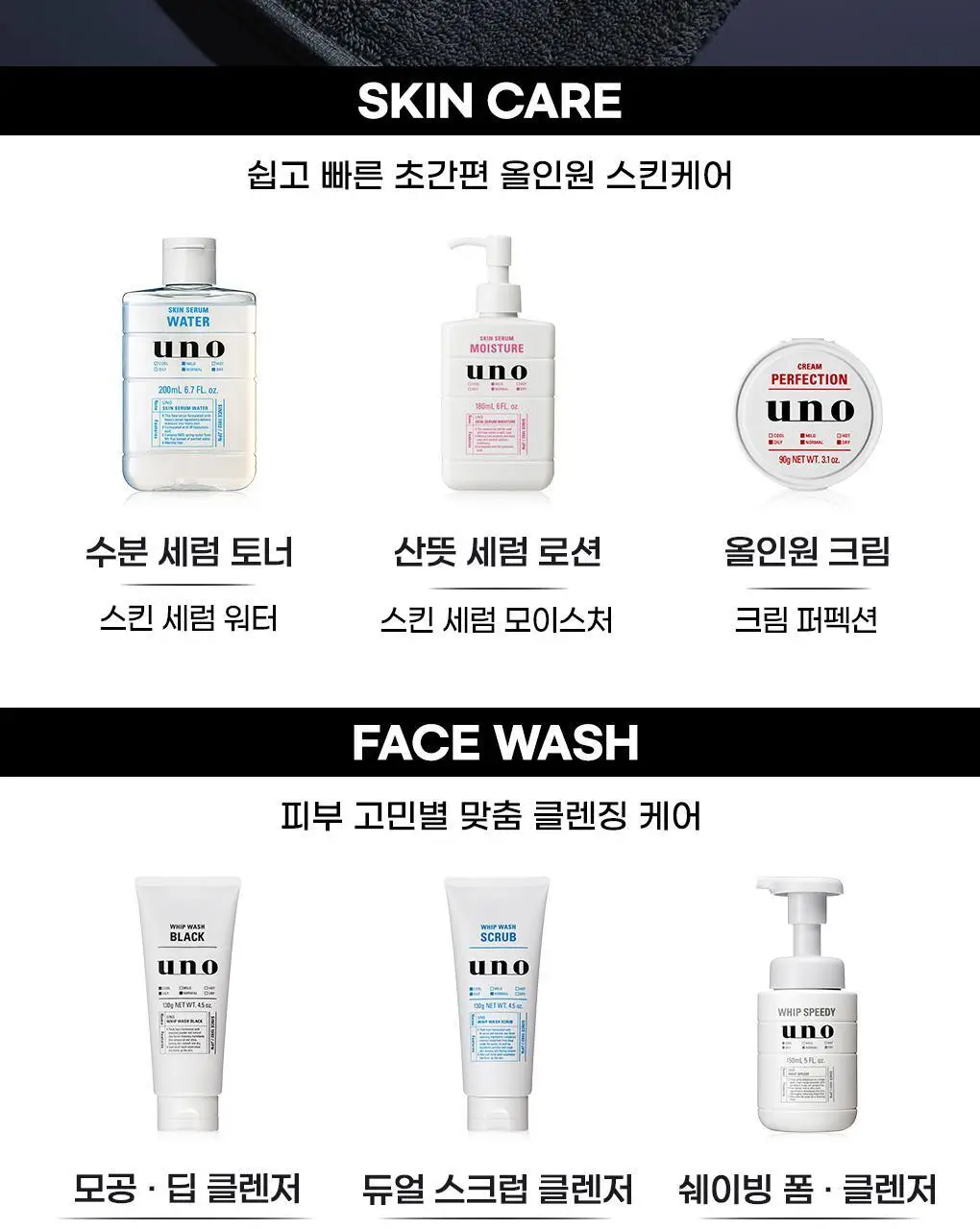 [남자올인원] 우노 크림 퍼펙션 90g 상세페이지 13